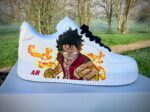 [Custom One Piece Luffy x Zoro] Air Force 1 Skateboarding Shoes Unisex - Image 3
