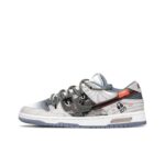 [Custom Country Music] Dunk Skateboarding Shoes Unisex Gray/Beige