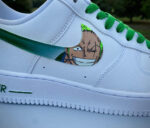 [Custom Luffy Vs Zoro] Air Force 1 Skateboarding Shoes Unisex - Image 3