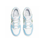 [Custom Plush Monster] Dunk Skateboarding Shoes Unisex Low-top Blue/Green - Image 5