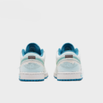Blue Ripples - Men's Jordan 1 Low Custom - Image 4
