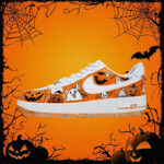[Custom Halloween Carnival]  Air Force 1 Skateboarding Shoes