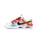 [Customized Joker/Hand-drawn Graffiti] Air Force 1 Shoes Unisex Asymmetrical Pattern Style