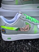 [Custom Zoro x Broly] Air Force 1 Skateboarding Shoes Unisex - Image 2
