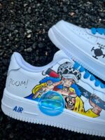 [Custom Trafalgar Law] Air Force 1 Skateboarding Shoes Unisex - Image 3