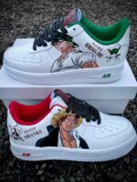 [Custom Shanks vs Zoro] Air Force 1 Skateboarding Shoes Unisex