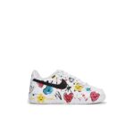 [Custom Love Bubbles] Air Force 1 Skateboard Shoes For Children Unisex - Image 3