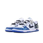 [Custom Indigo Trail] Dunk Low Skateboarding Shoes Unisex Denim Style - Image 3