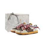 [Custom Retro Brown] Dunk Low Skateboard Shoes Unisex Brown/Beige - Image 2