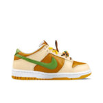 [Custom Mr. Hamburger] Dunk Low Skateboarding Shoes Unisex Brown/Yellow - Image 3