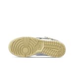 [Custom Smiley Face Graffiti] Dunk Skateboarding Shoes Unisex Distressed Style Yellow - Image 6