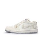 [Custom Camellia‘s Message] Jordan Air Jordan 1 Low Top Unisex Skateboarding Shoes - Image 2