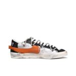 [Customized Pumpkin Party] Blazer Jumbo Low-top Shoes Unisex Black/Orange - Image 4