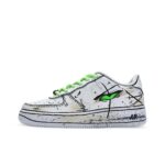 [Custom Hand-Drawn, Cartoon, Line, Ink Splash] Air Force 1 Skateboarding Shoes Unisex