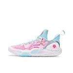 [Full of Cherry Blossoms] Custom Street LiNing Basketball Shoes Unisex - Image 2