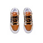 [Custom Urban Wild] Dunk Low Unisex White/Brown/Gray - Image 4