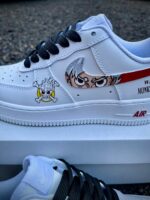 [Custom Luffy Gear 5] Air Force 1 Skateboarding Shoes Unisex - Image 2