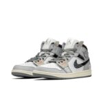 [Custom Chinese Mythology - Pixiu ] Air Jordan 1 Mid - Top Skateboarding Shoes Unisex - Image 2