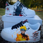 [Custom Naruto Vs itachi] Air Force 1 Skateboarding Shoes Unisex