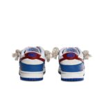 [Custom Emotional Traps] Dunk Low-top Skateboarding Shoes Men Blue/White - Image 4