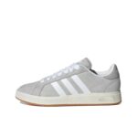 [Custom Velvet Crimson] Grand Court Base 00s Low Top Skate Shoes Unisex Christmas Collection - Image 5