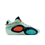 [Custom Vortex] Jordan Tatum 2 Basketball Shoes Unisex Cyan/Orange - Image 3