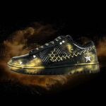 [Custom Black Distressed, Rivets, Leather] Dunk Skateboarding Shoes Unisex