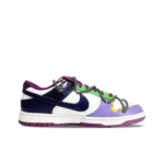 [Custom Evangelion EVA01/Lightning] Dunk Low Skateboard Shoes Unisex - Image 6