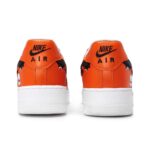 [Customized Hand-painted Graveyard Shadows] Air Force 1 Low-top Shoes Unisex Halloween Series Orange - Image 5