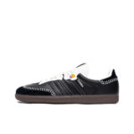 [Custom Day of the Dead - Gift For Couple/Bestie] originals SAMBA OG Low Top Halloween Series Black/White - Image 7