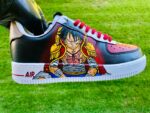 [Custom Luffy Vs Zoro One Piece ] Air Force 1 Skateboarding Shoes Unisex - Image 3
