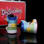 [Custom Ten-Color Patchwork - Python Skin] Air Jordan High - Top Skateboarding Shoes Unisex - Image 9