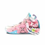 [Pink Graffiti] Custom Street LiNing Basketball Shoes Unisex