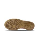 [Custom Bear Biscuit] Dunk Skateboarding Shoes Unisex Graffiti Brown - Image 5