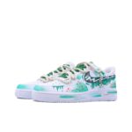 [Customized The Twelve Zodiac Signs: Aquarius - Fashionable Starry Sky] Air Force 1 Shoes Unisex - Image 2