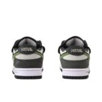 [Custom Veldt Rust] Dunk Skateboarding Shoes Unisex Gray/Green - Image 5
