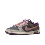 [Custom Heart of the Sandlands] Dunk Skateboarding Shoes Unisex Low-top Brown/Gray - Image 8