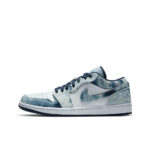 [Custom Doomsday Battleground] Air Jordan Low - Top Skateboarding Shoes Unisex Denim Style - Image 7