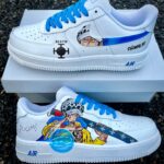 [Custom Trafalgar Law] Air Force 1 Skateboarding Shoes Unisex