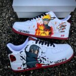 [Custom Naruto Vs itachi] Air Force 1 Skateboarding Shoes Unisex