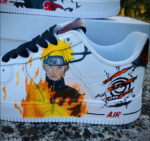 [Custom Naruto Vs itachi] Air Force 1 Skateboarding Shoes Unisex - Image 2