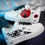 [Custom Itachi /Naruto] Air Force 1 Skateboarding Shoes Unisex