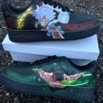 [Custom Luffy Vs Zoro] Air Force 1 Skateboarding Shoes Unisex