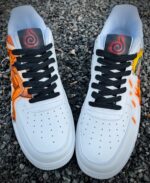 [Custom Naruto Vs Kurama] Air Force 1 Skateboarding Shoes Unisex - Image 2