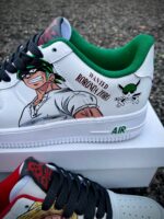 [Custom Shanks vs Zoro] Air Force 1 Skateboarding Shoes Unisex - Image 3