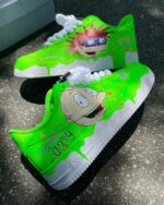 [Customized Rugrats x Hey Arnold! Chaos AF1] Air Force 1 Shoes Unisex Hand Painted - Image 4