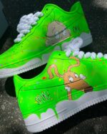 [Customized Rugrats x Hey Arnold! Chaos AF1] Air Force 1 Shoes Unisex Hand Painted - Image 3