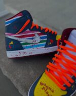[Custom Troublemaker Chucky] Jordan High Skateboarding Shoes Unisex - Image 2