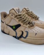[Custom Hand-painted - Oogie Boogie] Air Force 1 Skateboarding Shoes Unisex - Image 5