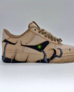 [Custom Hand-painted - Oogie Boogie] Air Force 1 Skateboarding Shoes Unisex - Image 4